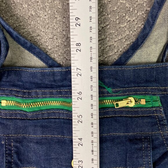 Liberty Denim Bib Overalls Men's 48 x 30 Blue Jean Dungarees Cotton - Picture 12 of 15